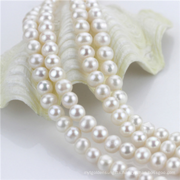 9-10mm off Round Manufacture Price Freshwater Pearl Natural Bead